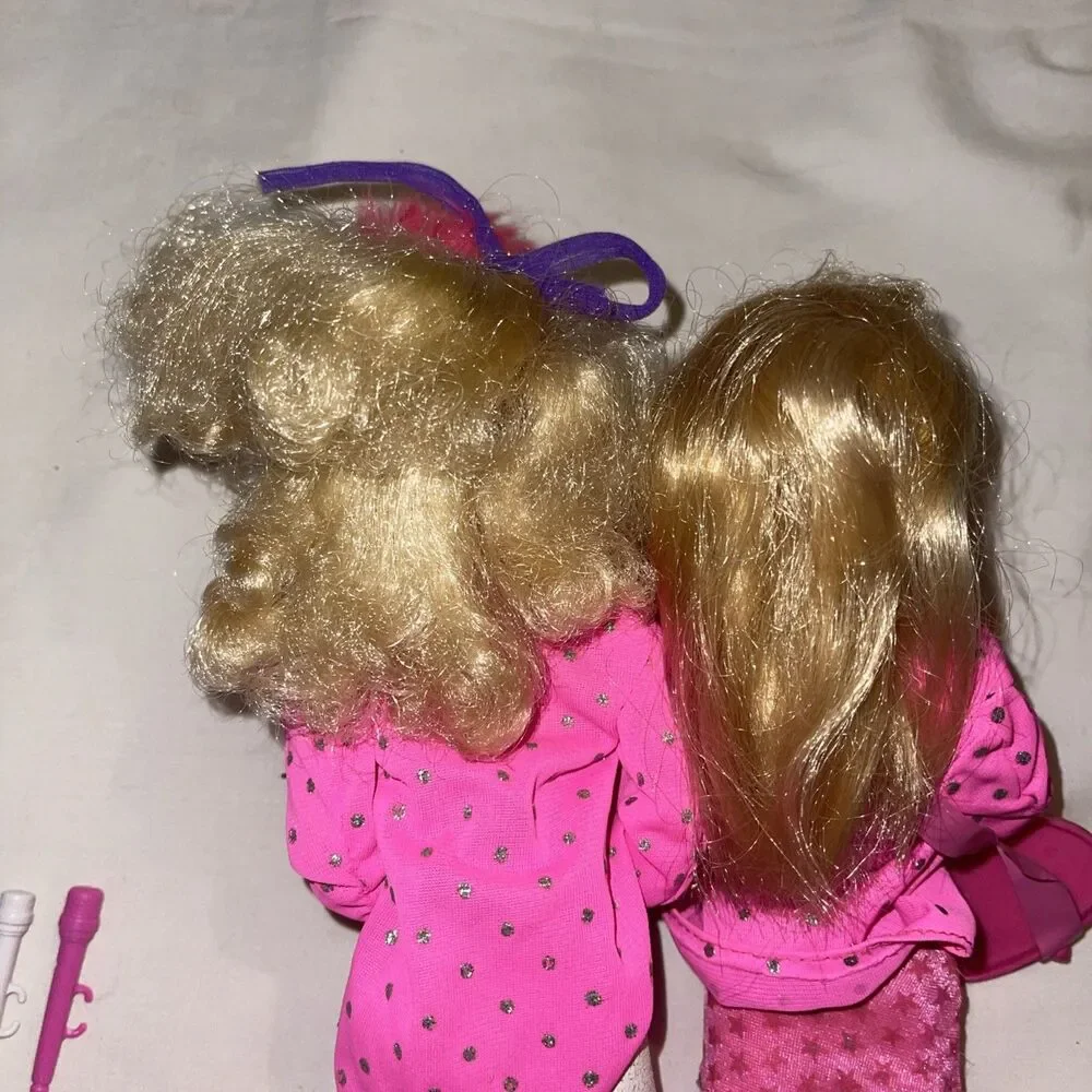 Vintage Mattel Barbie & the Rockers Dolls w/ Clothing Outfits 1985 1986